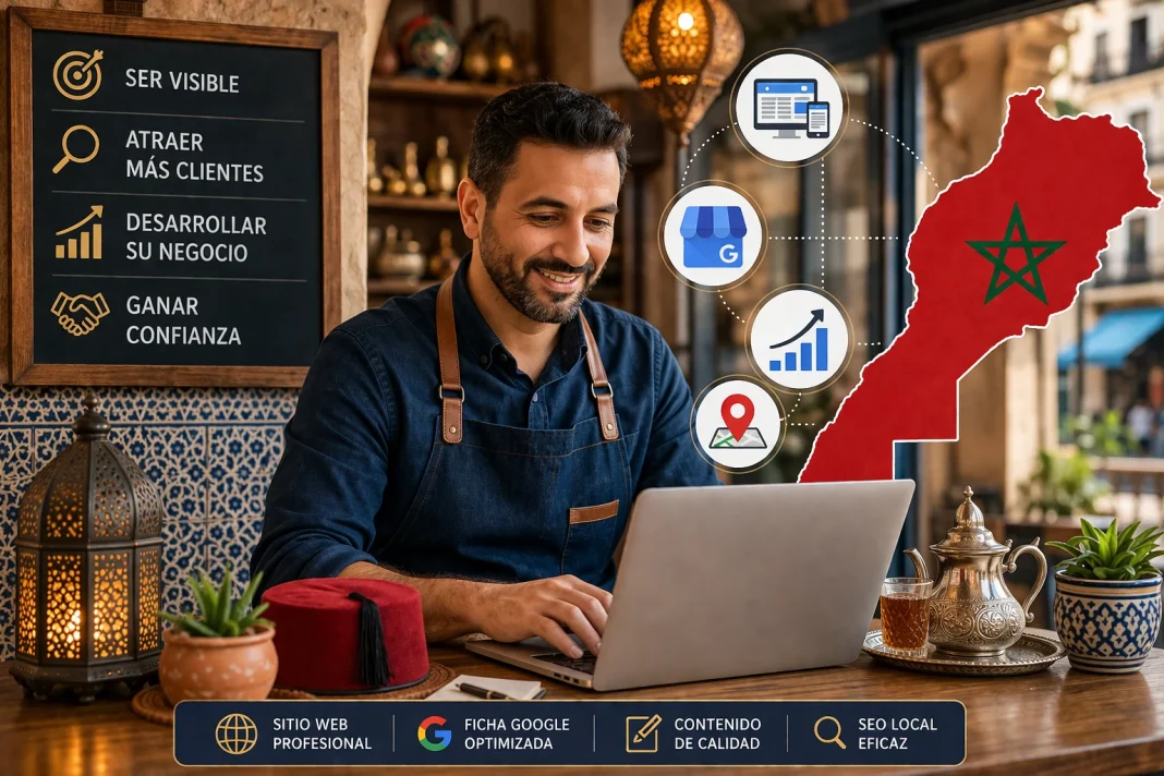 Lanzamiento de 3 paquetes de webmarketing para empresarios marroquíes